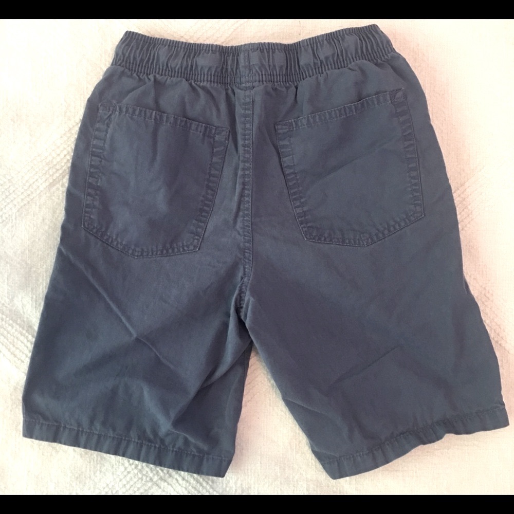 💙 Cat & Jack Medium Blue Elastic Waist Drawstring Boys Shorts Size M 8-10 - Picture 2 of 10